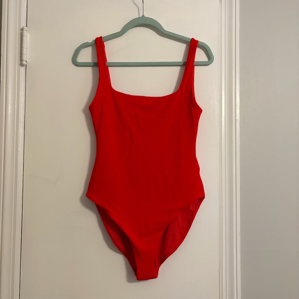 nuuds Red One-Piece Swimsuit
